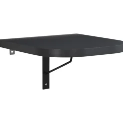 Leen Bakker Bedplankje Nova - grafietkleur - 2 stuks