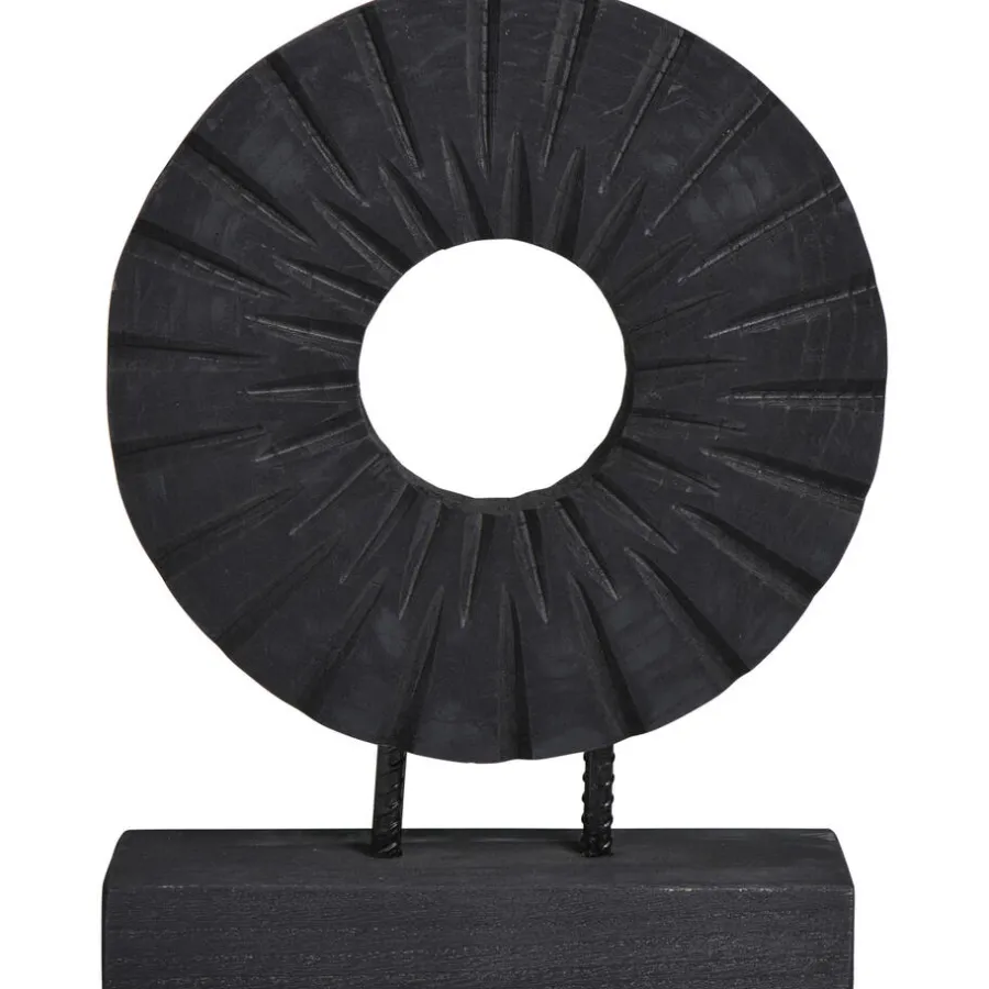 Leen Bakker Beeld Paula - zwart - 38x28x9 cm