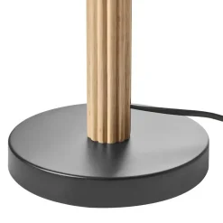 Tafellampen-Leen Bakker BELESSA - Tafellamp - Lichtbeige - Rubberhout