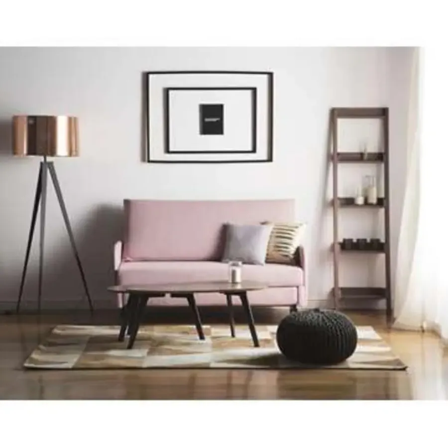 Beliani BELFAST - Slaapbank - Roze - Polyester