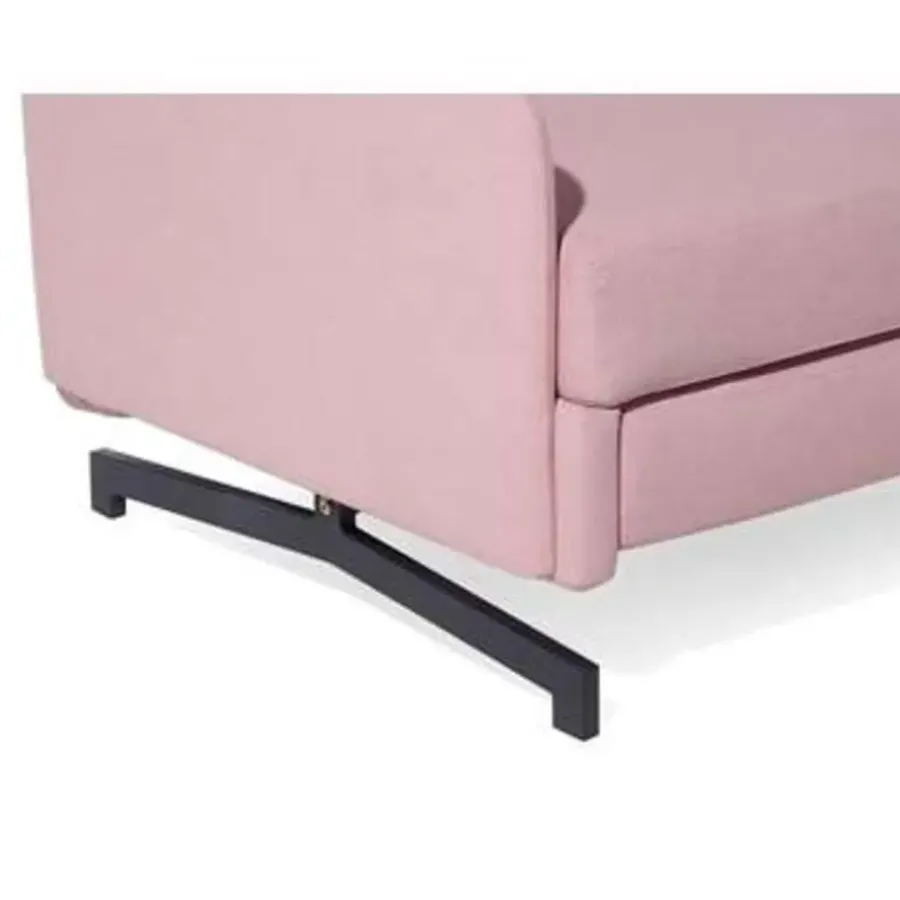 Beliani BELFAST - Slaapbank - Roze - Polyester