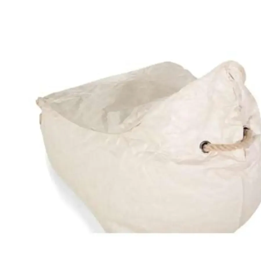 Beliani Zitzak DROP - Beige synthetisch materiaal