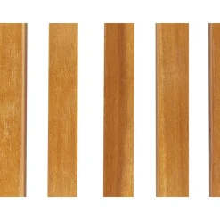 Tuintafels-Beliani BELLANO - Bijzettafel - Lichthout - Acaciahout