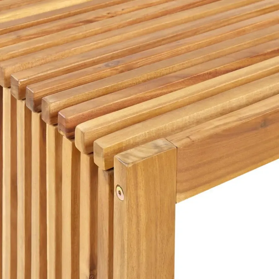 Tuinsets-Beliani BELLANO - Tuinset 4-zits - Lichthout - Acaciahout