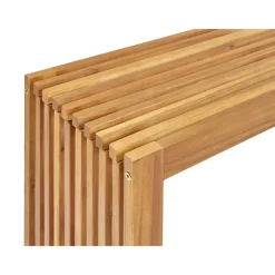 Beliani BELLANO - Tuintafel - Lichthout - Acaciahout