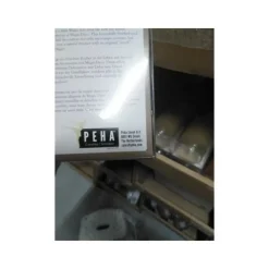 PEHA Bellatio decorations Kaars - LED - goudkleurig - 15 cm