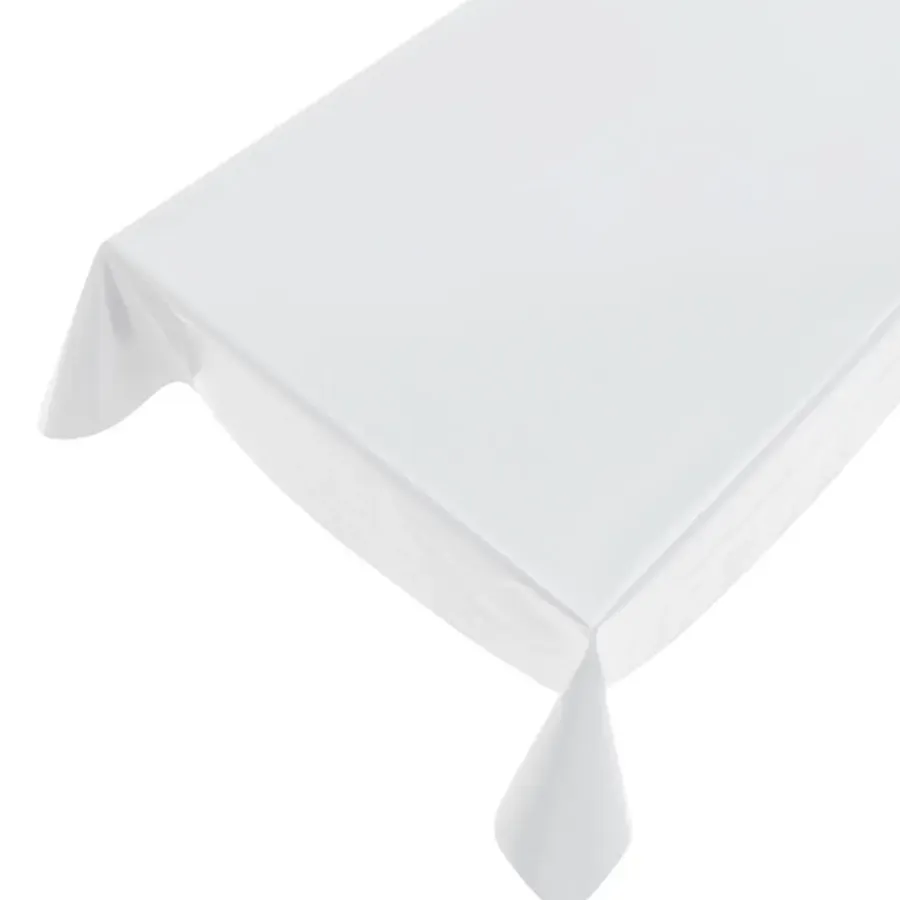Tafelzeilen-Bellatio Design Tafelzeil - wit - 140 x 175 cm