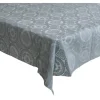 Tafelzeilen-Bellatio Design Tafelzeil - grijs - patroon - 140 x 220 cm