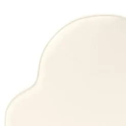 Beliani BELLEVUE - Eenpersoonsbed - Lichtbeige - 90 x 200 cm - Fluweel