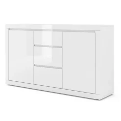 Dressoirs-Homlando BELLO BIANCO III dressoir 150 cm wit mat / glanzend