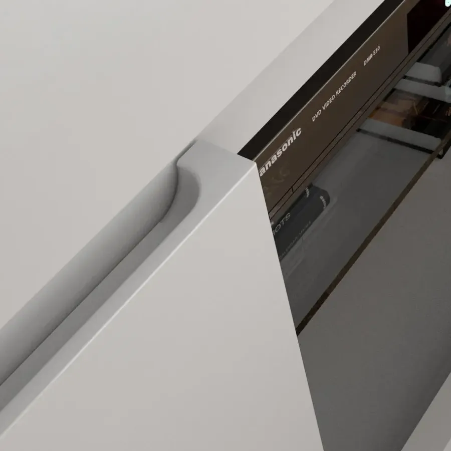Dressoirs-Homlando BELLO BIANCO III dressoir 150 cm wit mat / glanzend