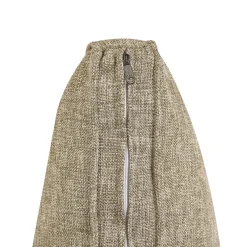 Beliani BELSITO - Ligstoel - Taupe - Rotan