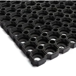 Ben Tools Deurmat - voor binnen en buiten - rubber - 60 x 40 cm