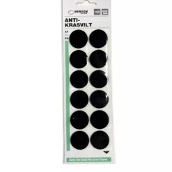 Vloerbescherming-Benson Antikrasvilt - zelfklevend - 12x - 2.8 cm - zwart