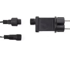 Buitenverlichting|Lichtsnoeren-Benson Lichtsnoer - LED - 10 lampen - 700 cm - warm wit - timer