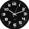 Benson Wandklok - zwart - D30 cm - modern design - stijlvol