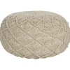 Poefen-Beliani BERKANE - Poef - Beige - Katoen