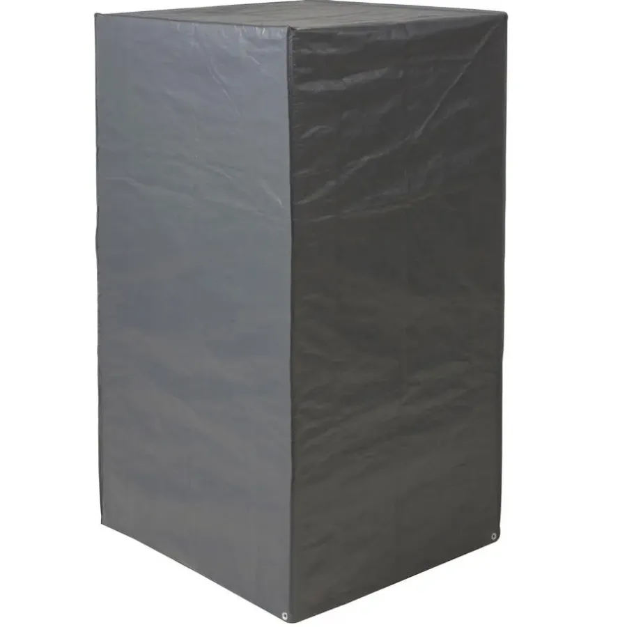 Merkloos Beschermhoes voor stapelstoelen - grijs - 140 x 70 cm