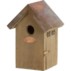 Best for Birds Vogelhuisje - hout - Winterkoning nestkastje - 20 cm