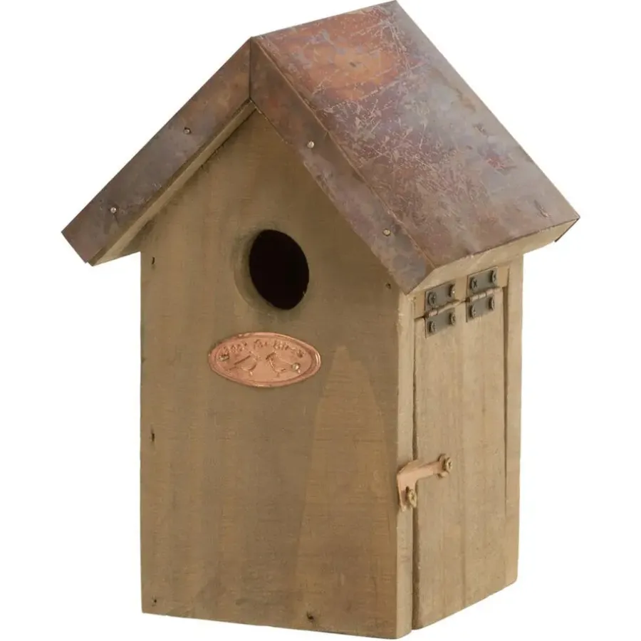 Best for Birds Vogelhuisje - hout - Winterkoning nestkastje - 20 cm