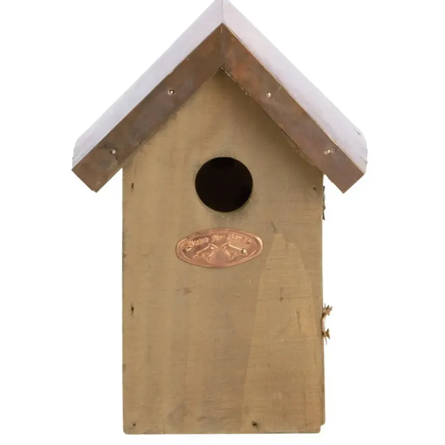 Best for Birds Vogelhuisje - hout - Winterkoning nestkastje - 20 cm