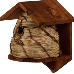 Tuindecoratie-Best for Birds Vogelhuisje - bijenkorf nestkastje - 25 cm
