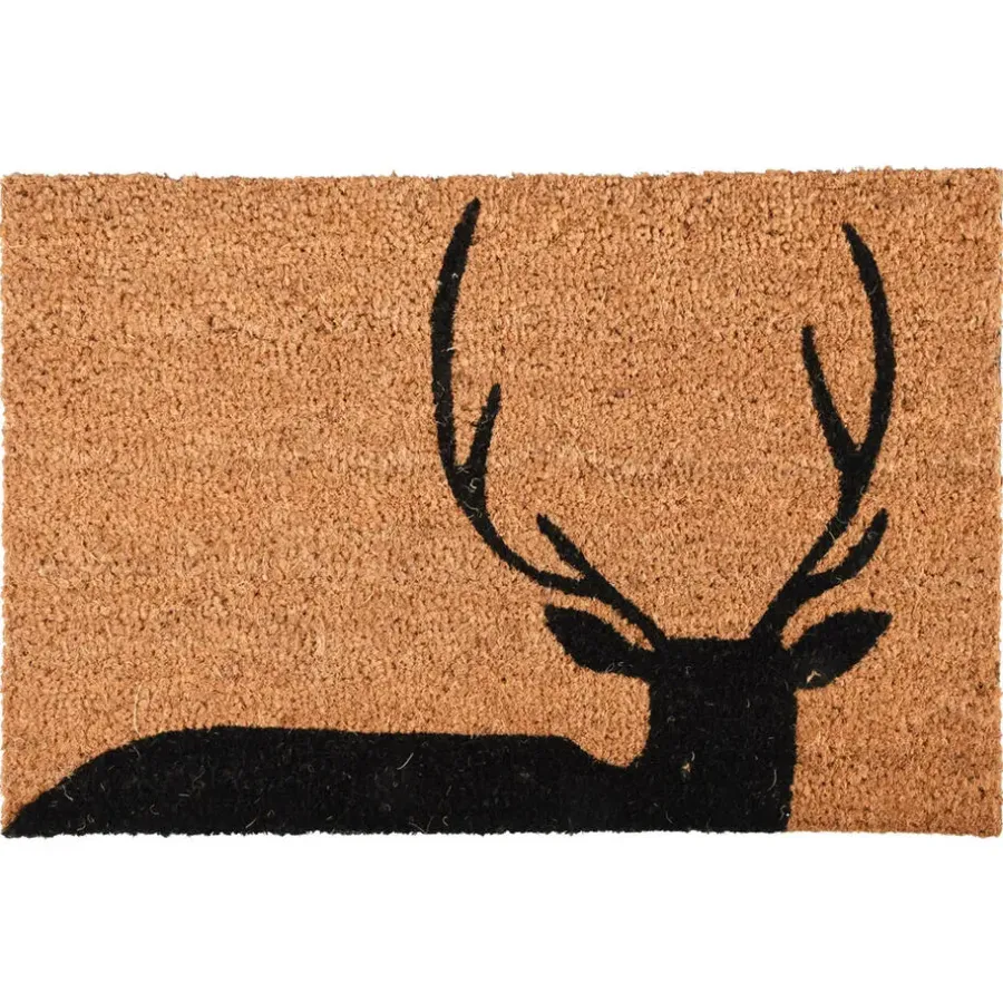 Deurmatten-Best for Boots Deurmat - hert print - kokosvezel - 60 x 40 cm