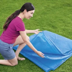 Zwembaden En Accessoires-Bestway - Solarzwembadhoes - Blauw - Polyetheen - 427 cm