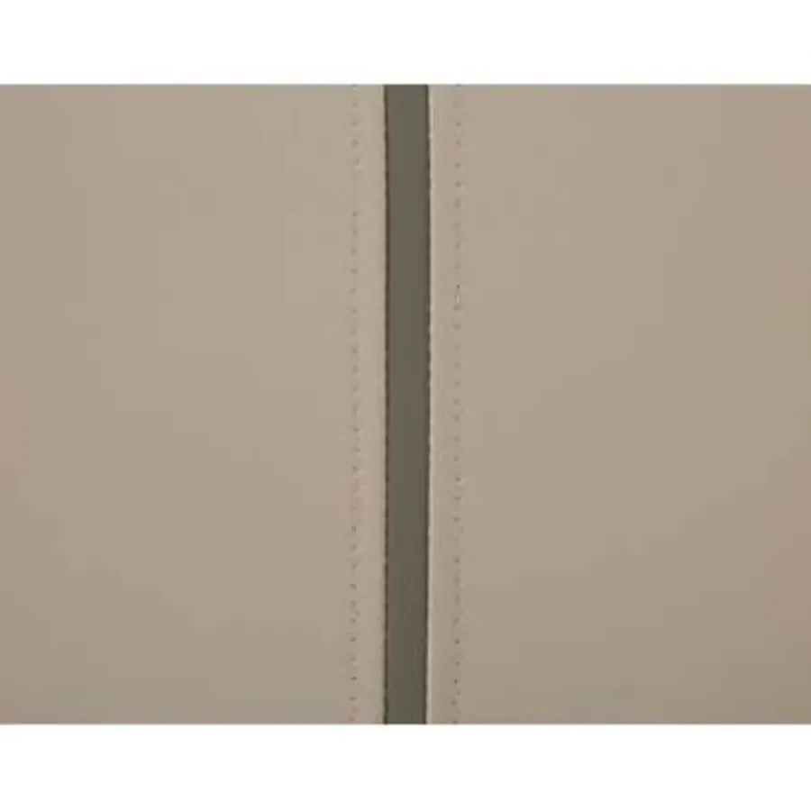 Hockers En Voetenbanken-Beliani BETIN - Hocker - Beige - Kunstleer
