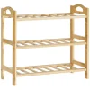 Emob Exclusive Bijzetrekje Celie - 53x25x50cm - bamboehout