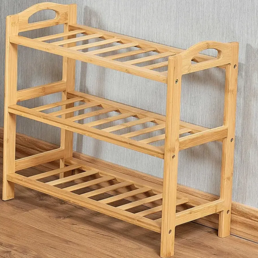 Emob Exclusive Bijzetrekje Celie - 53x25x50cm - bamboehout