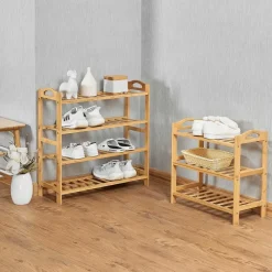 Emob Exclusive Bijzetrekje Celie - 53x25x50cm - bamboehout