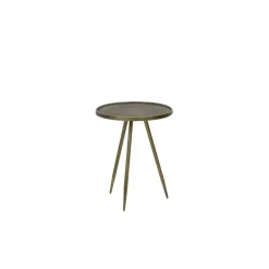 Light & Living Bijzettafel Envira - Antiek Goud - Ø39,5cm