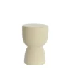 Light & Living Bijzettafel Finca - Wit - 28.5x28.5x42cm