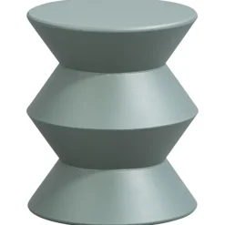 Leen Bakker Bijzettafel Malaga - groen - 36xØ30,5 cm