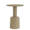 Light & Living Bijzettafel Milaki - Beige - Ø39cm
