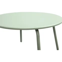 Leen Bakker Bijzettafel Montreal - groen/metaal - 36xØ60 cm