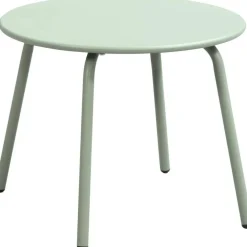 Tuintafels-Leen Bakker Bijzettafel Montreal - groen/metaal - 40xØ50 cm