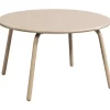 Leen Bakker Bijzettafel Montreal - zand/metaal - 36xØ60 cm