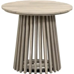 Leen Bakker Bijzettafel Saône - acacia - 45xØ50 cm