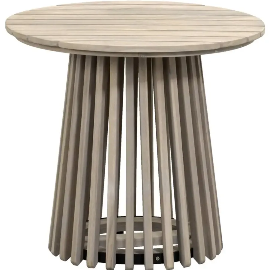 Leen Bakker Bijzettafel Saône - acacia - 45xØ50 cm