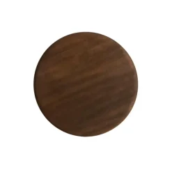 Light & Living Bijzettafel Veglio - Donkerbruin - Ø35cm