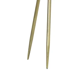 Bijzettafels-Light & Living Bijzettafel Ø51x60 cm ENVIRA antiek goud