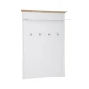 Wandplanken-Loft24 Binz - Entreepaneel wit spaanplaat