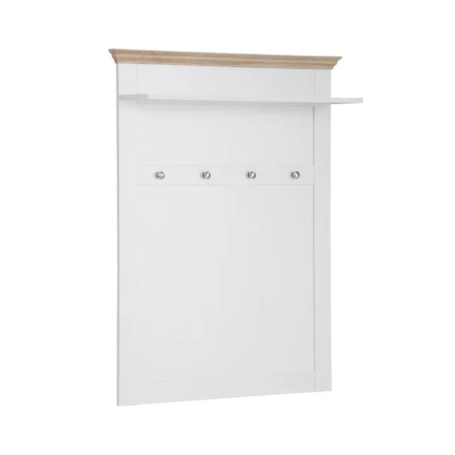 Wandplanken-Loft24 Binz - Entreepaneel wit spaanplaat