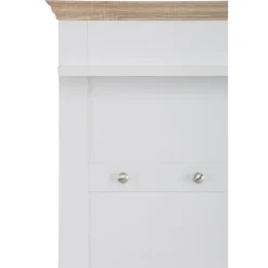 Wandplanken-Loft24 Binz - Entreepaneel wit spaanplaat