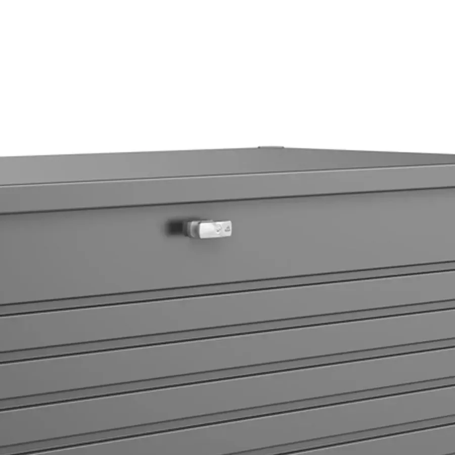 Kussenboxen-Biohort hobbybox 160 donker grijs - metallic