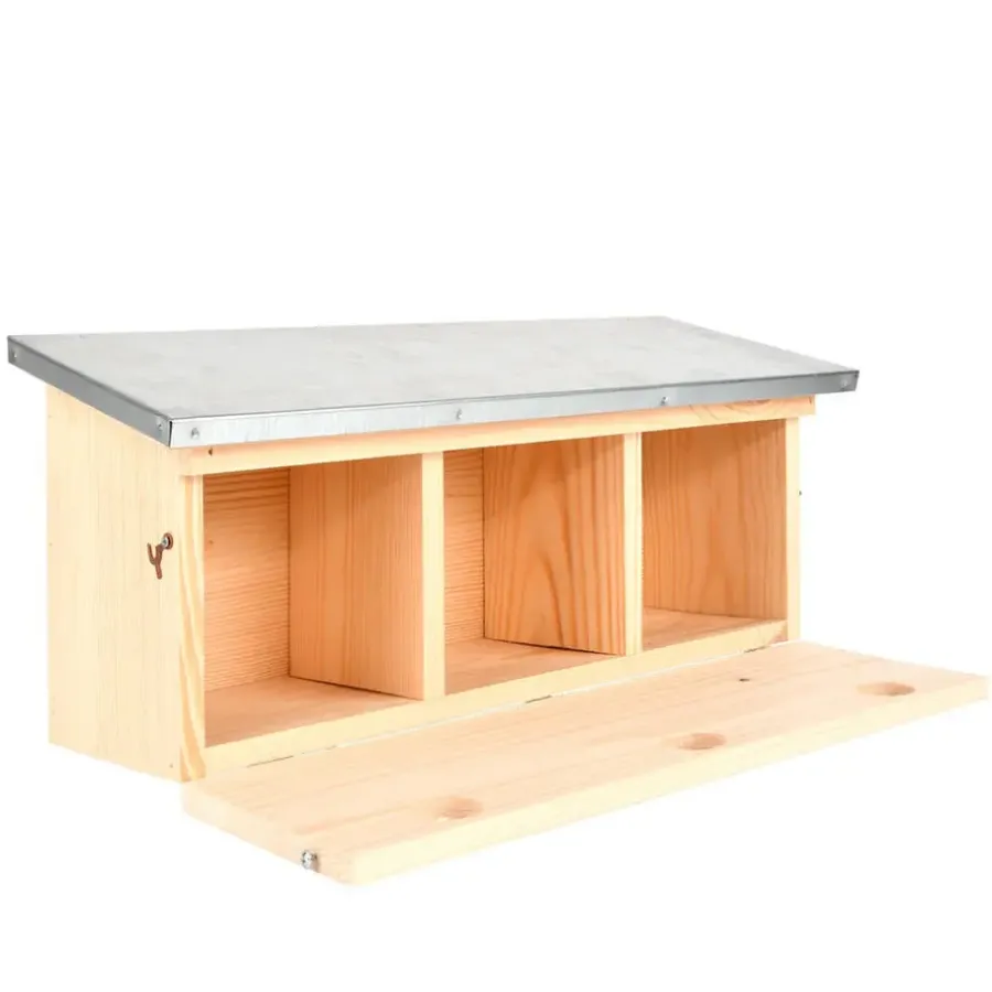 Best for Birds Birds for Birds Vogelhuis - hout - nestkastje voor mussen - 47 cm