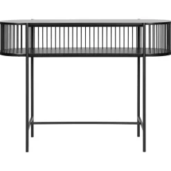 Leen Bakker BIRSON - Consoletafel - Zwart - MDF