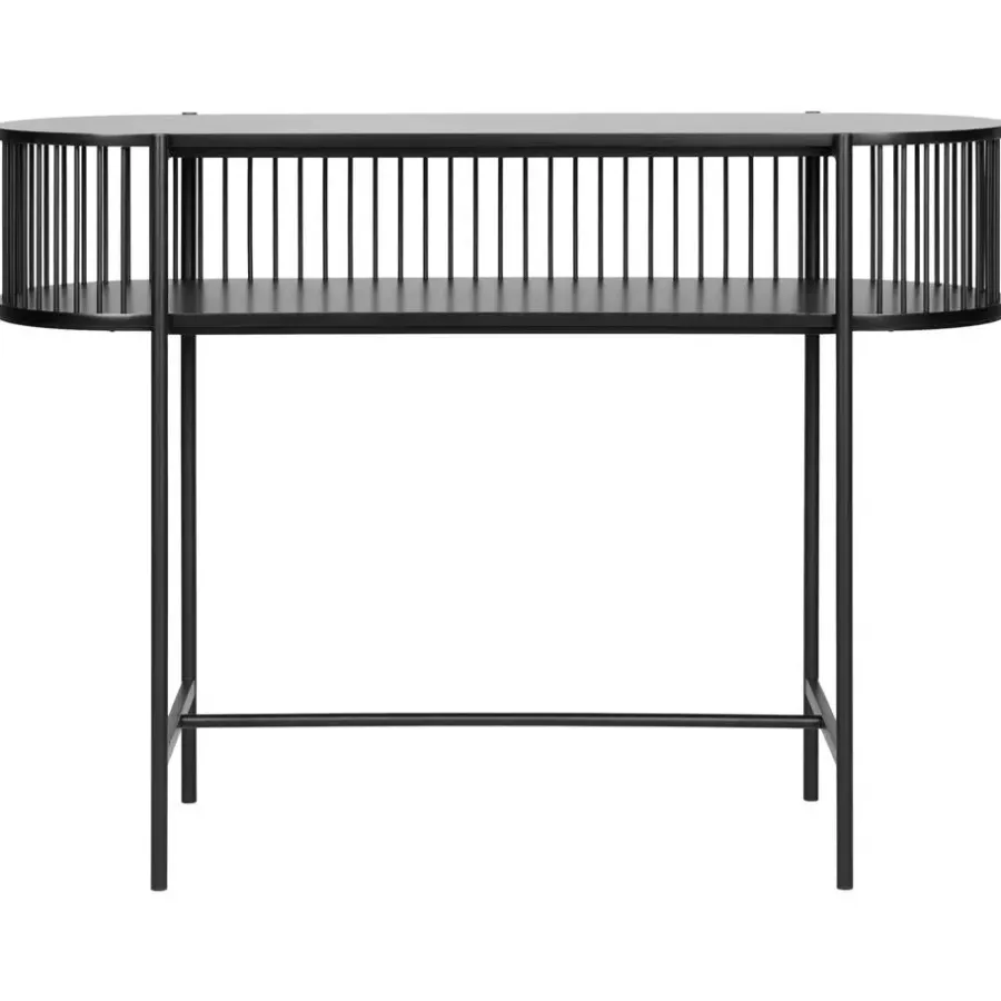 Leen Bakker BIRSON - Consoletafel - Zwart - MDF